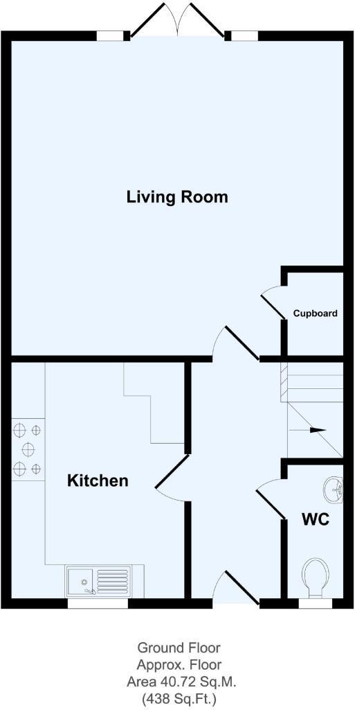 Coughton Close Daventry Northamptonshire floorplan