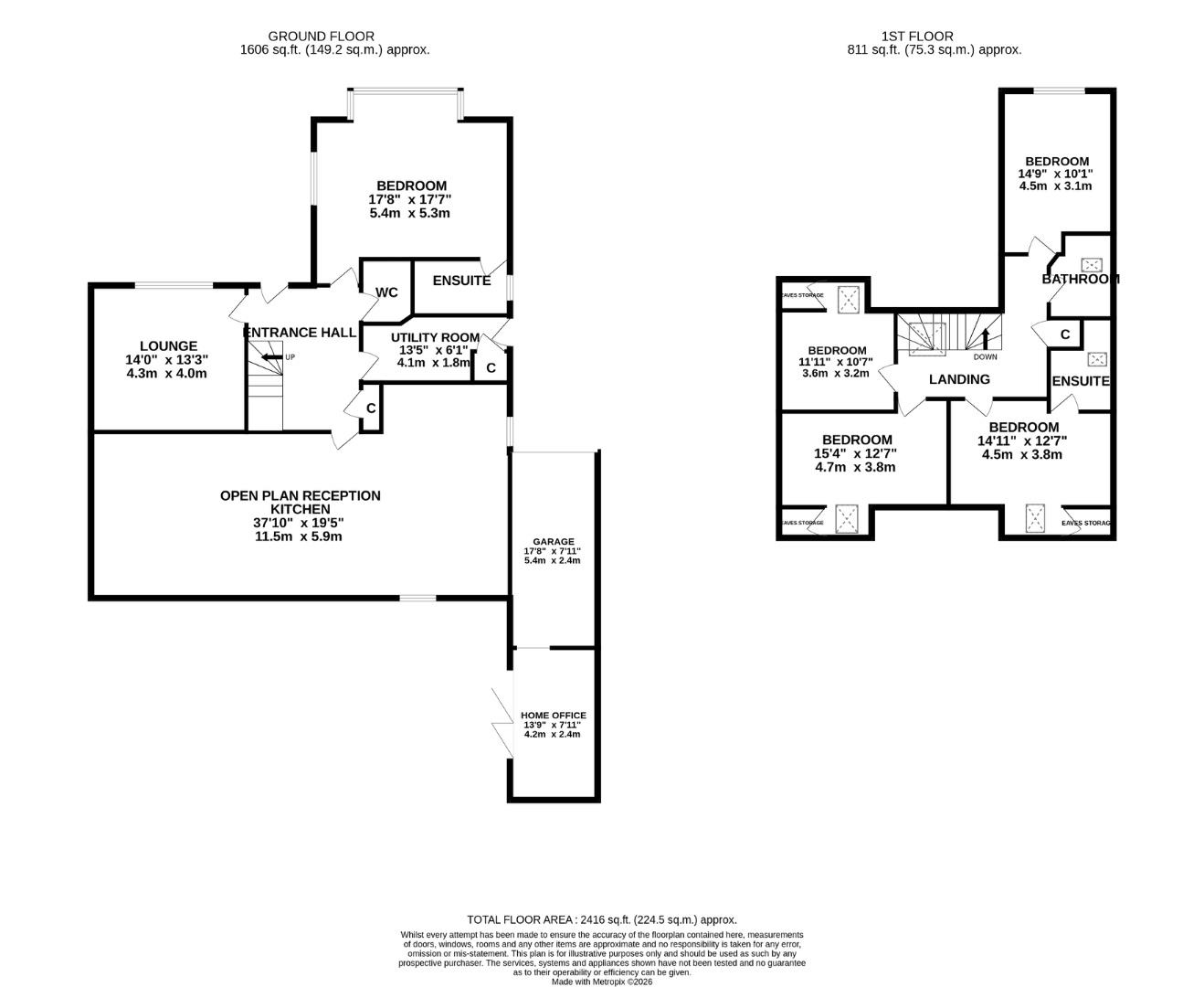 161, Menlove Avenue, Liverpool floorplan