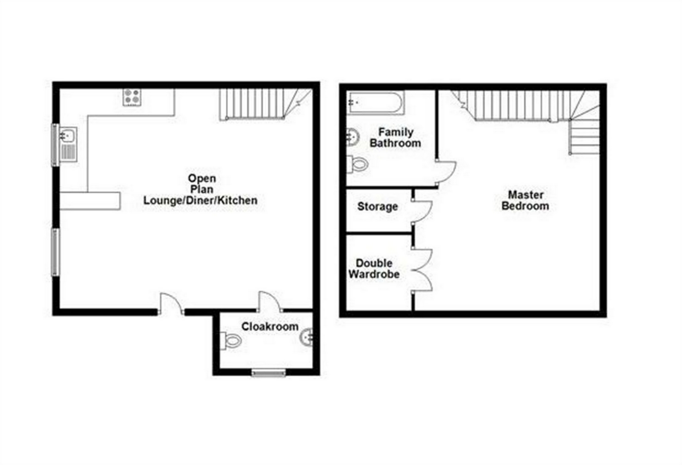 1 bed property for sale in Merlin Road, Corby, Northamptonshire NN17