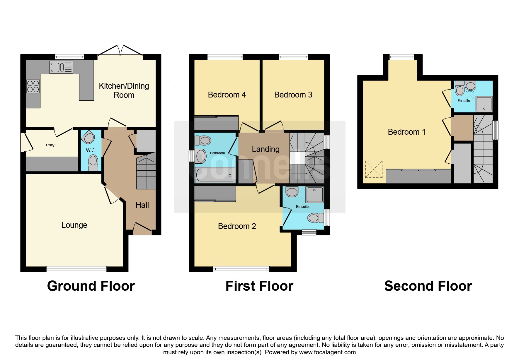9, Uxbridge Close, Wolverhampton floorplan