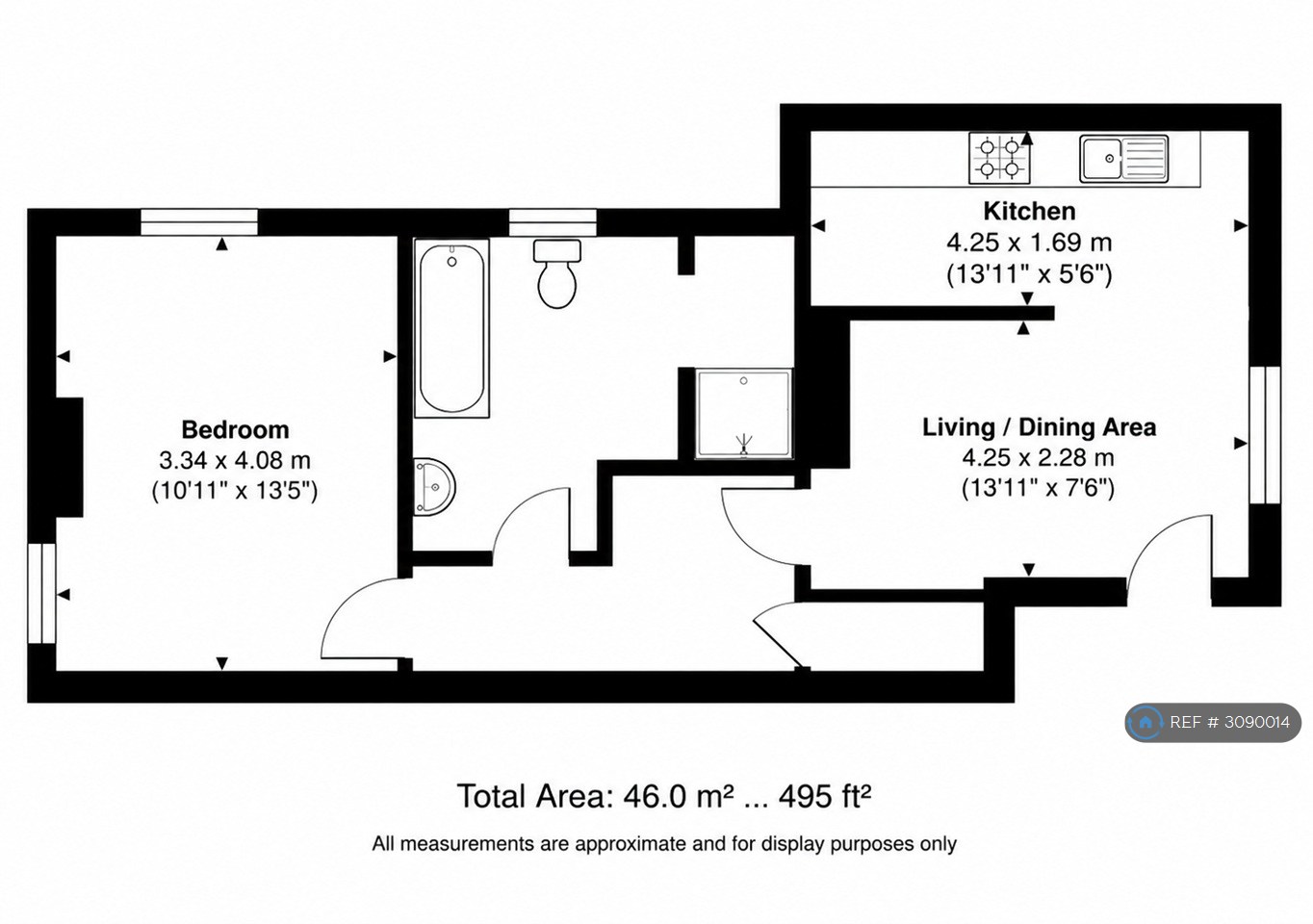 Huntingdon floorplan
