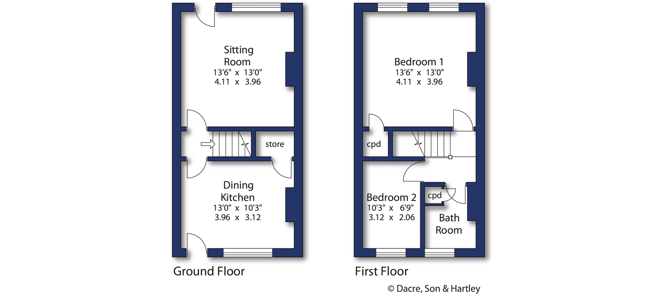 37 Vale Fold Cottages,, Mytholmes Lane, Keighley floorplan