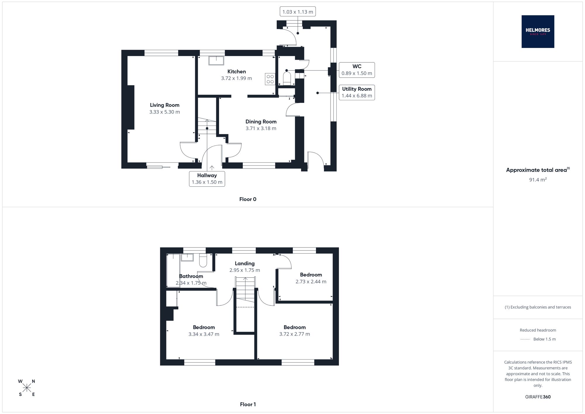 30 Tytheing Close, Exeter floorplan