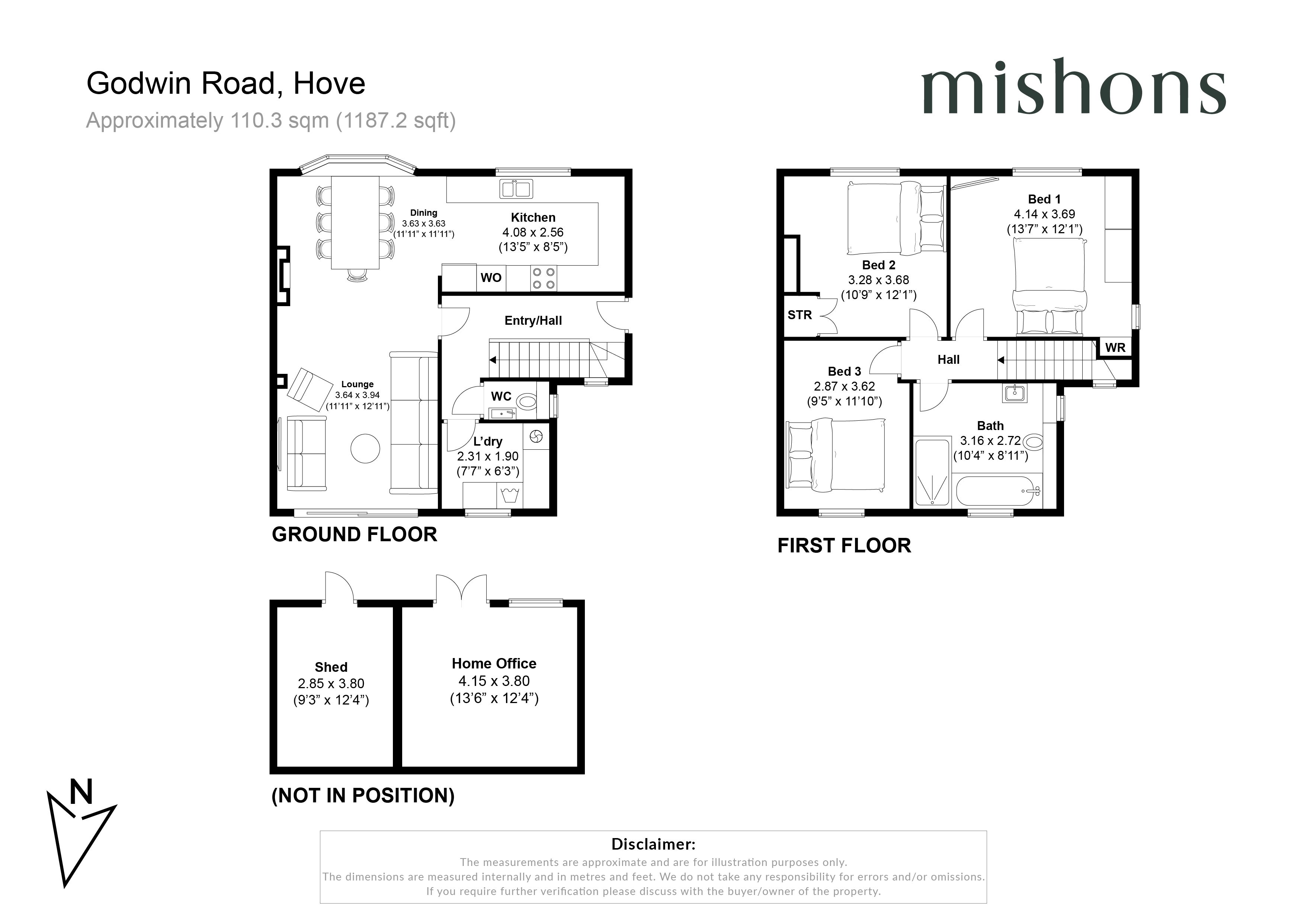 Godwin Road, Hove, East Sussex BN3, 3 bedroom semidetached house for