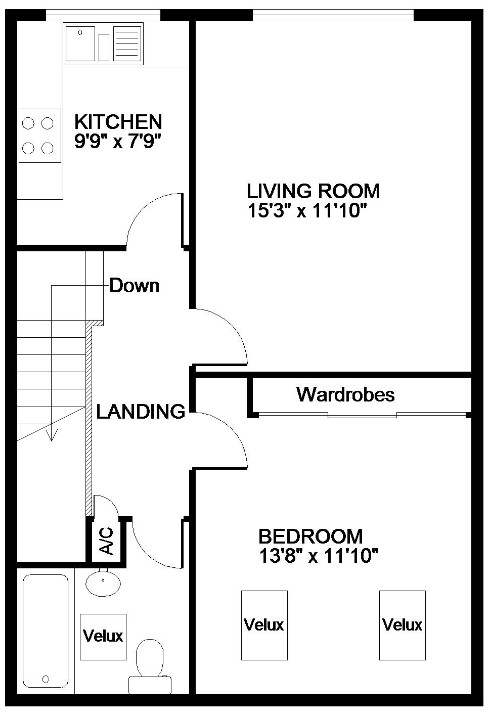 45, Henbury View Road, Wimborne floorplan