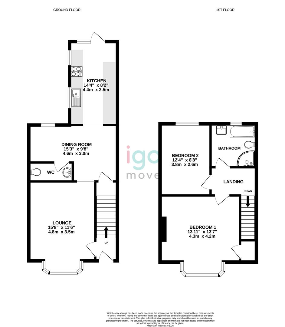 9, Station Road, Hartlepool floorplan