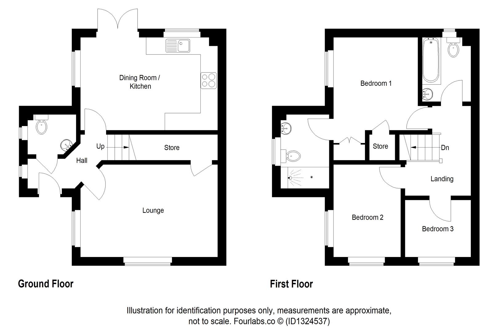 25, Dalzell Park, Glenrothes floorplan