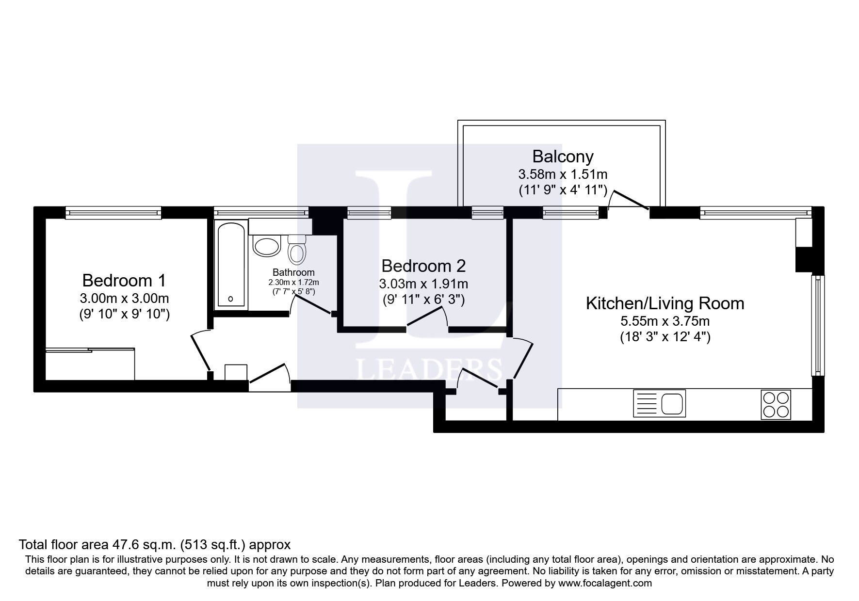 Prime House, Challenge Court floorplan