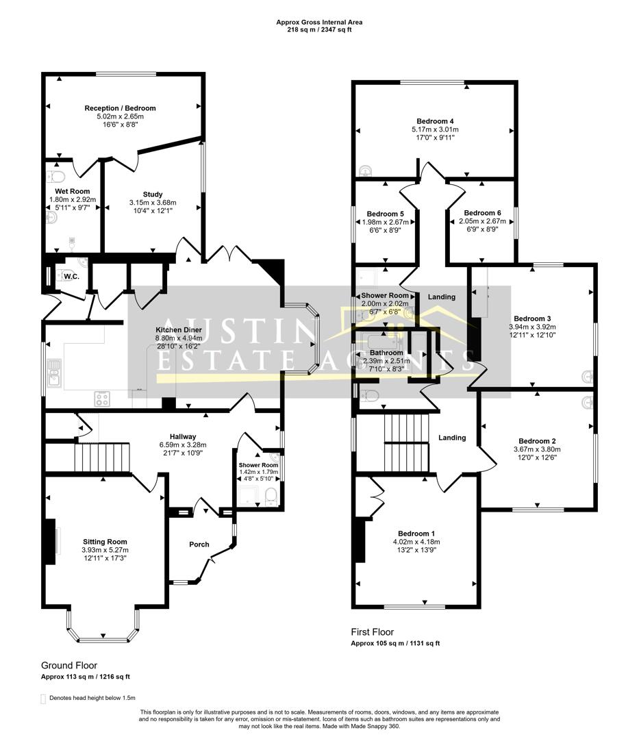 14, Lynmoor Road, Weymouth floorplan