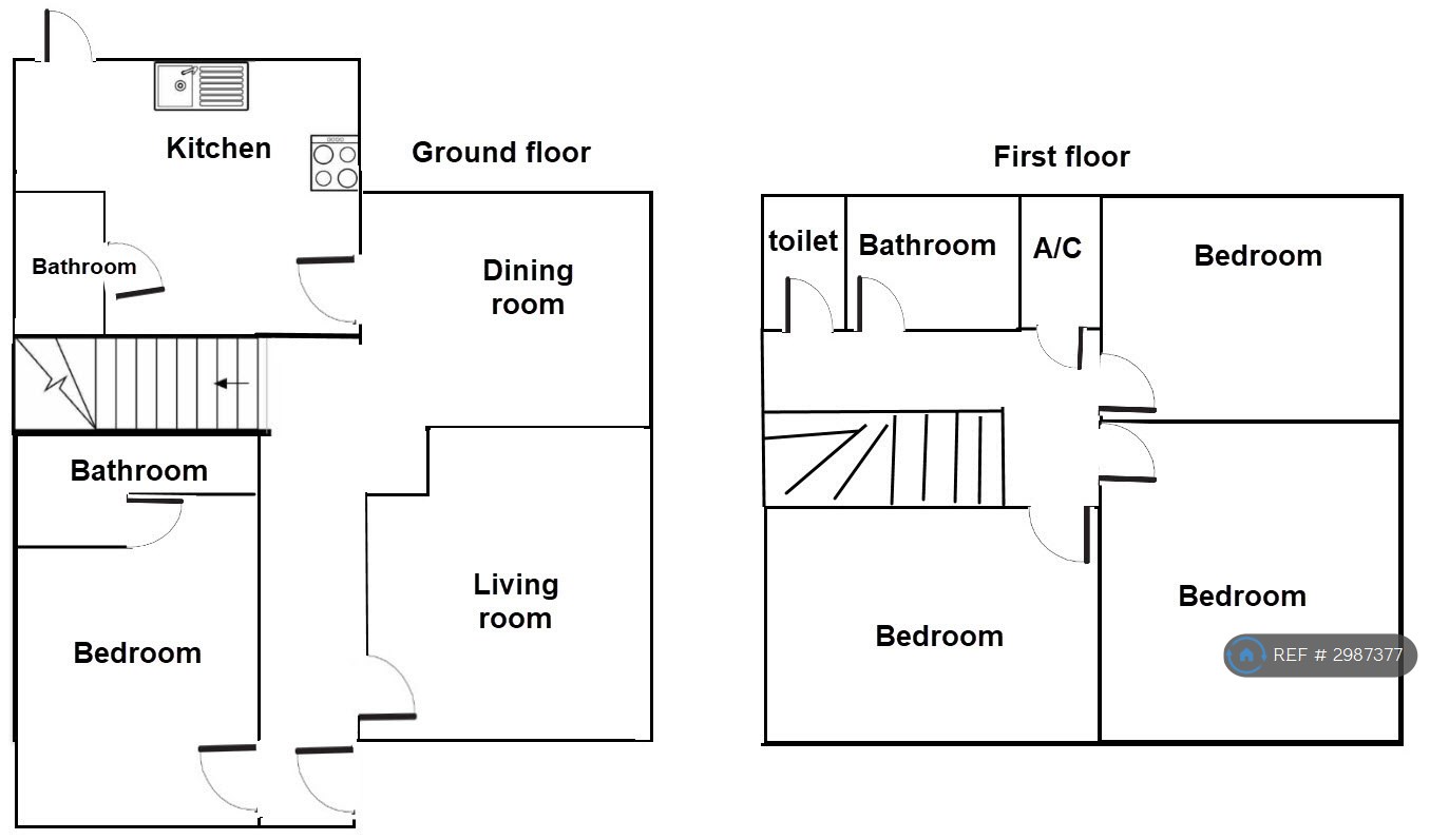 Douglas Rd Caversham, Reading floorplan