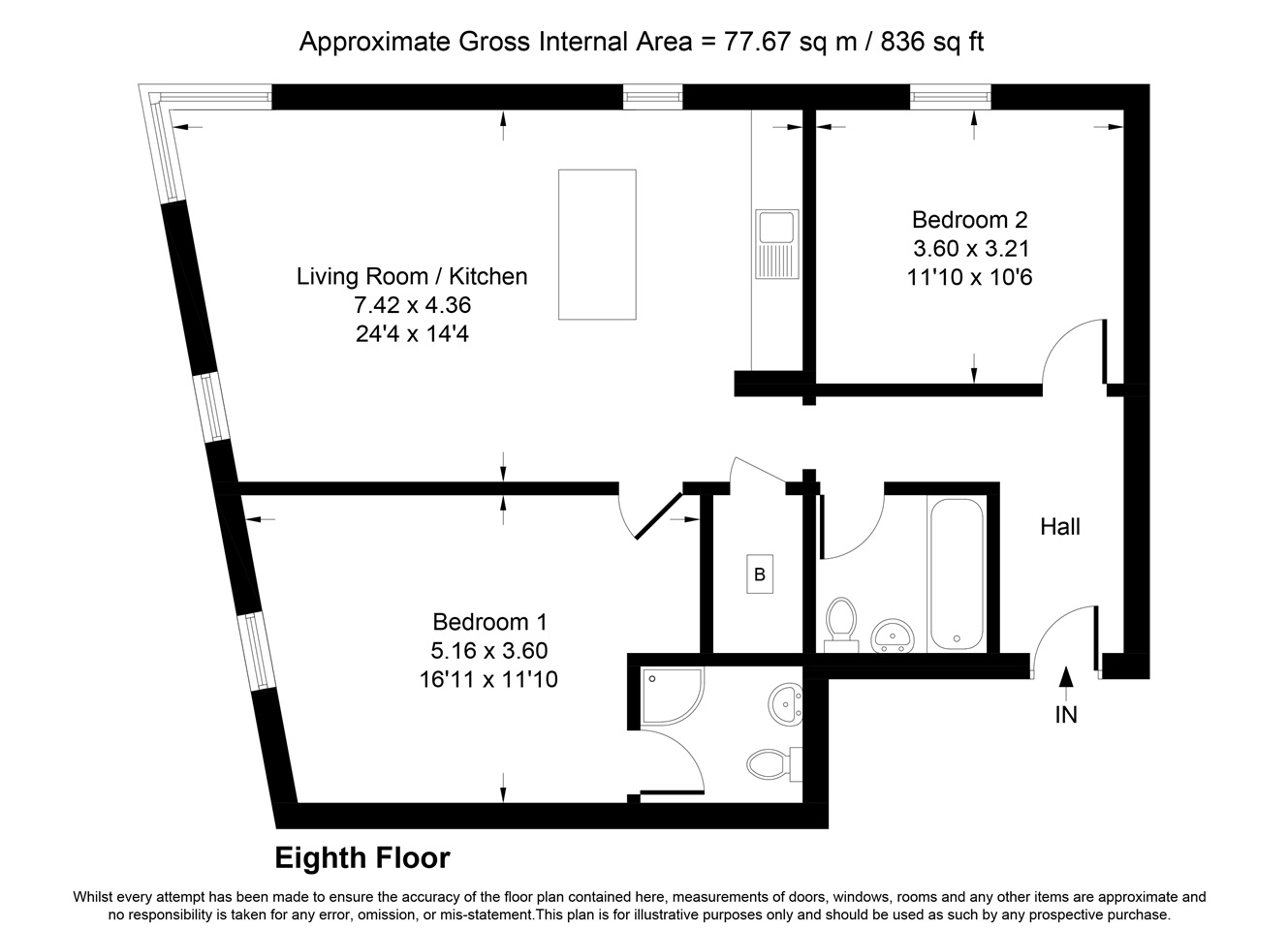 Sheepcote Street, Birmingham floorplan