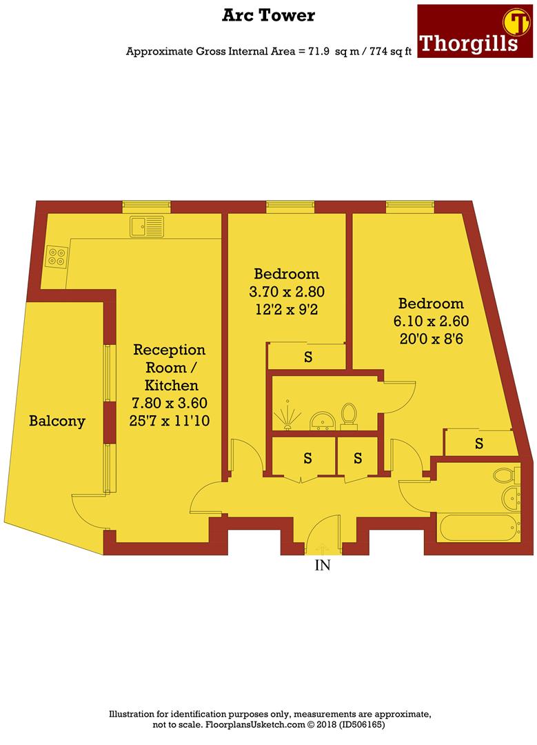 2 Bedrooms Flat to rent in Arc Tower, Uxbridge Road, Ealing W5