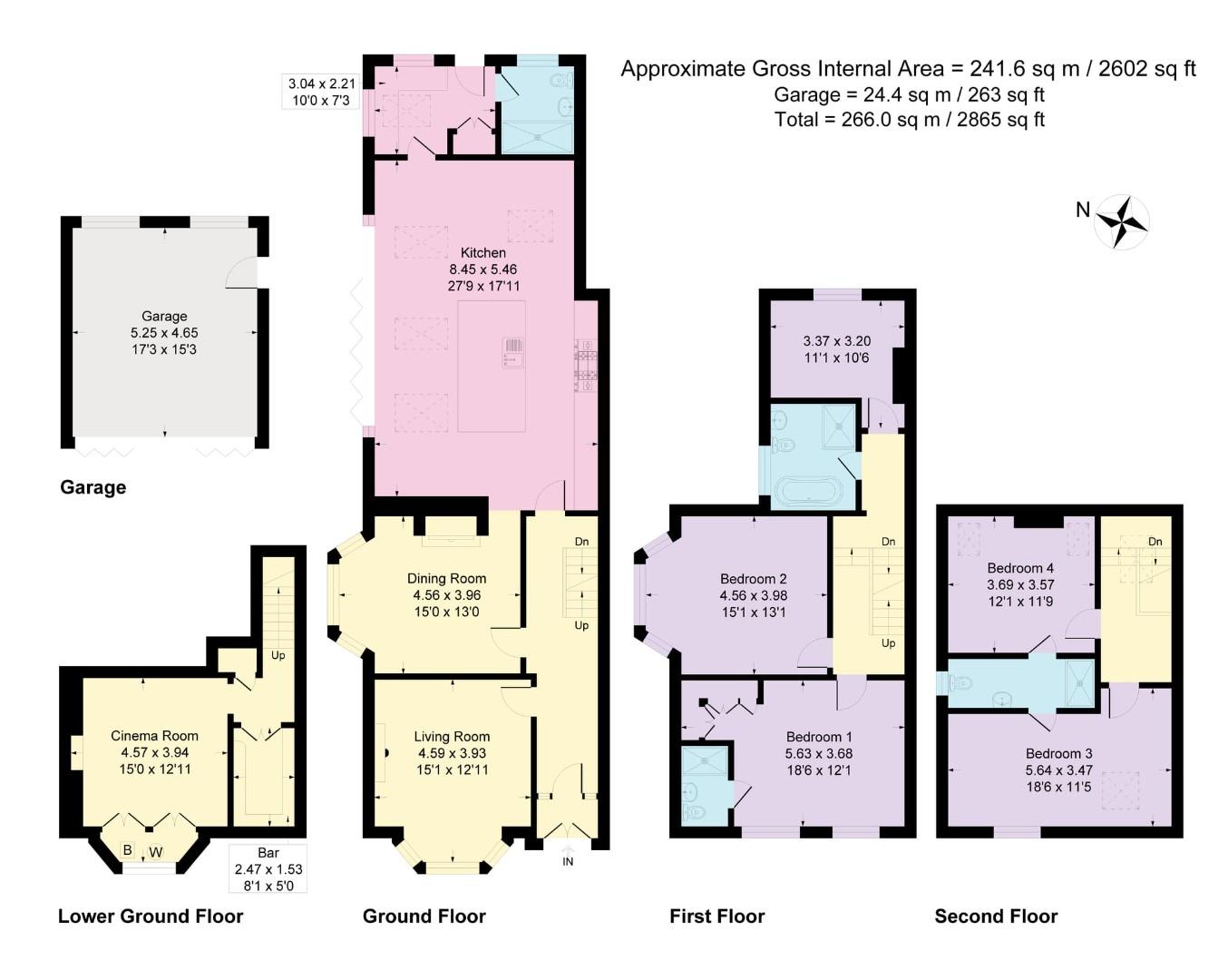20, Egerton Road, Manchester floorplan