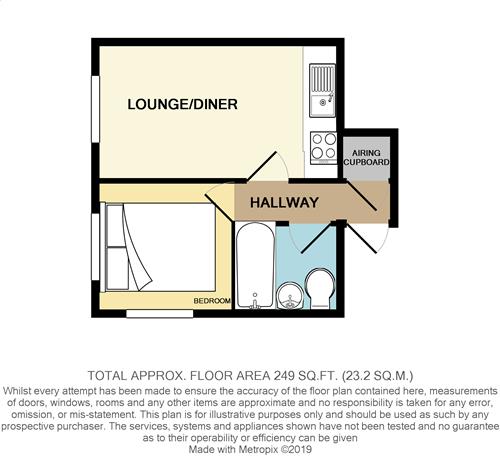 24 Nightingale House, Autumn Terrace, Worcester floorplan