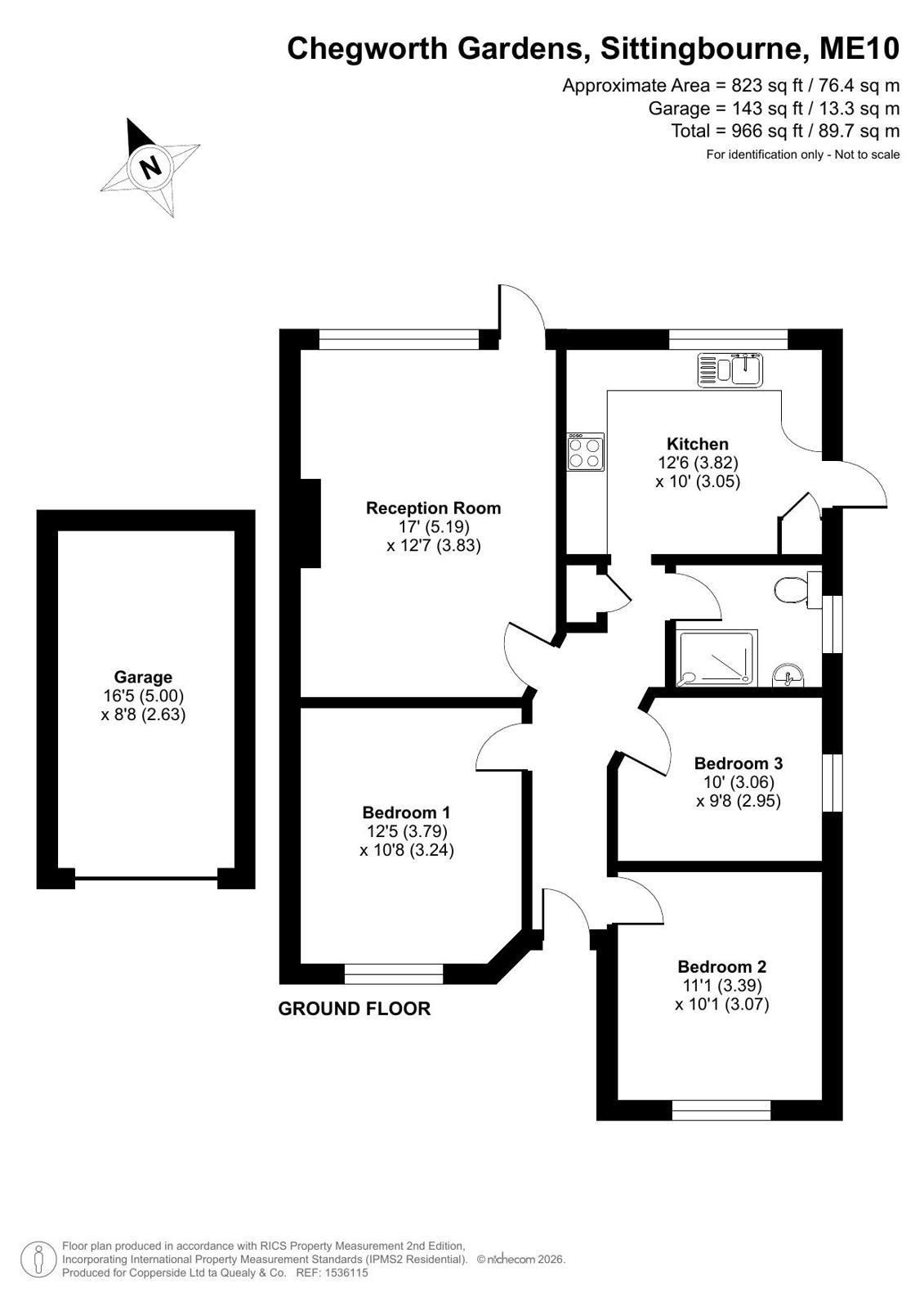 Chegworth Gardens, Kent floorplan