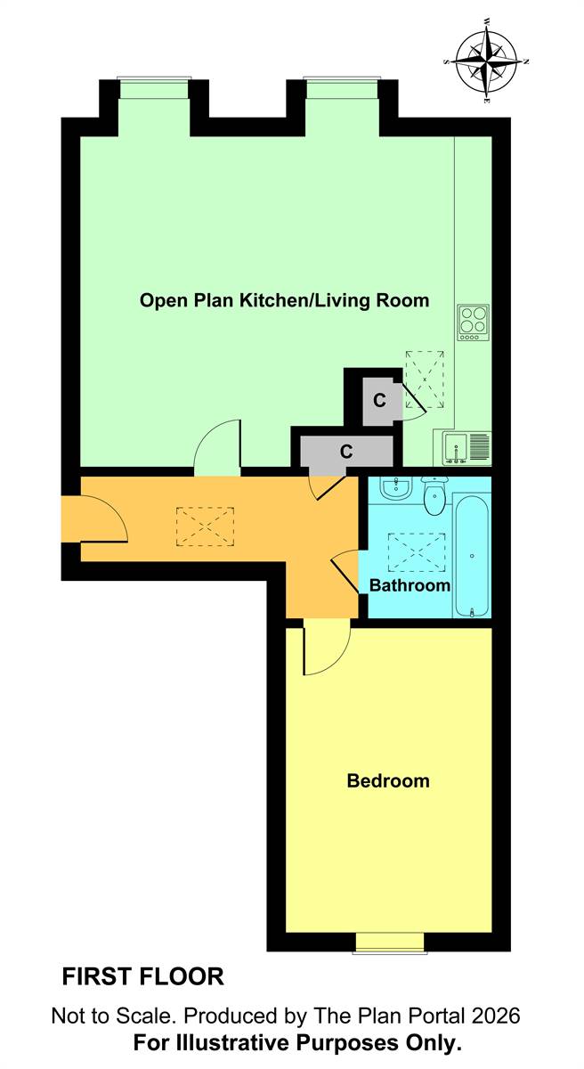 16 Leander Court, 8, Graystone Road, Whitstable floorplan