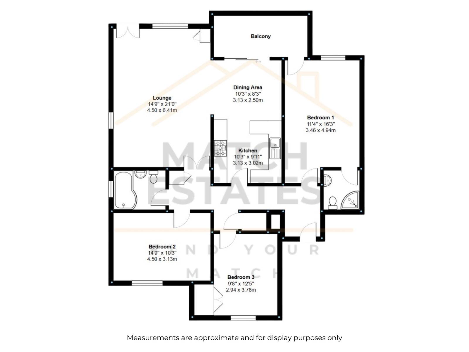 Varne Court,Flat 6, The Riviera, Folkestone floorplan