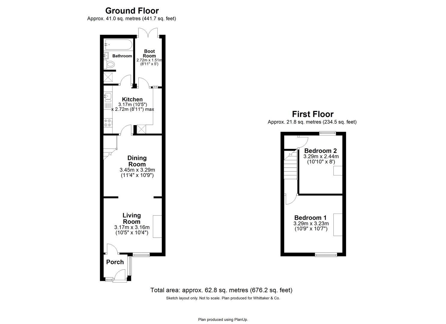 147, Luton Road, Harpenden floorplan