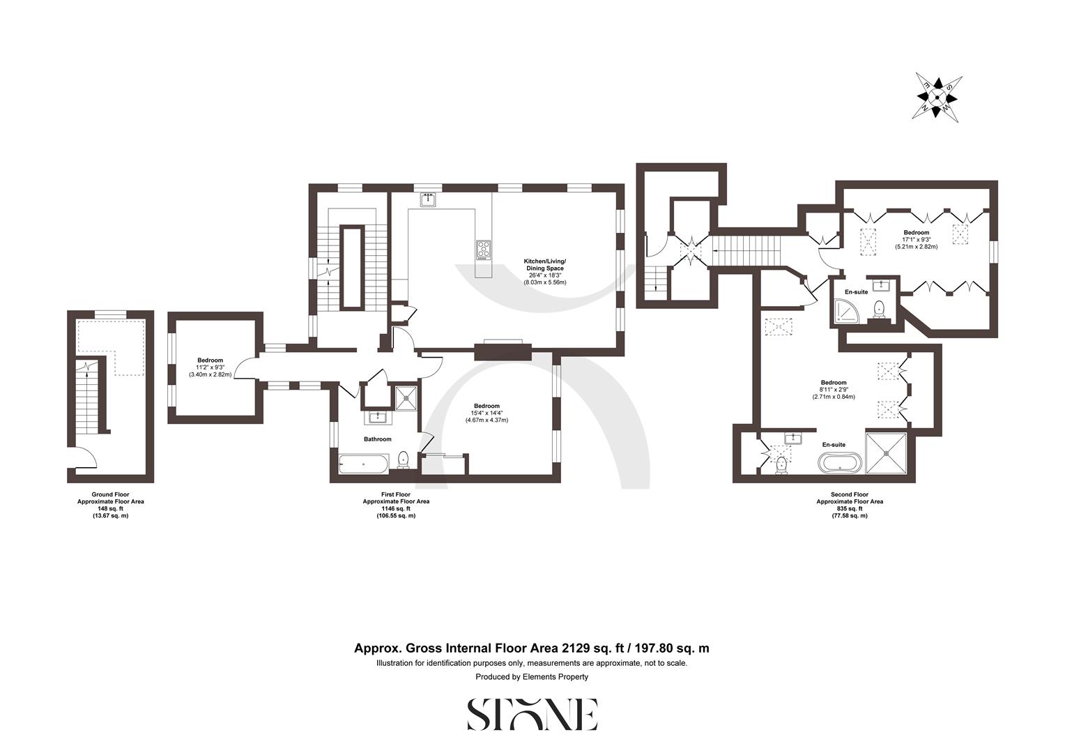 Flat 6, Hedgefield Villa, Cayton Road, Coulsdon floorplan