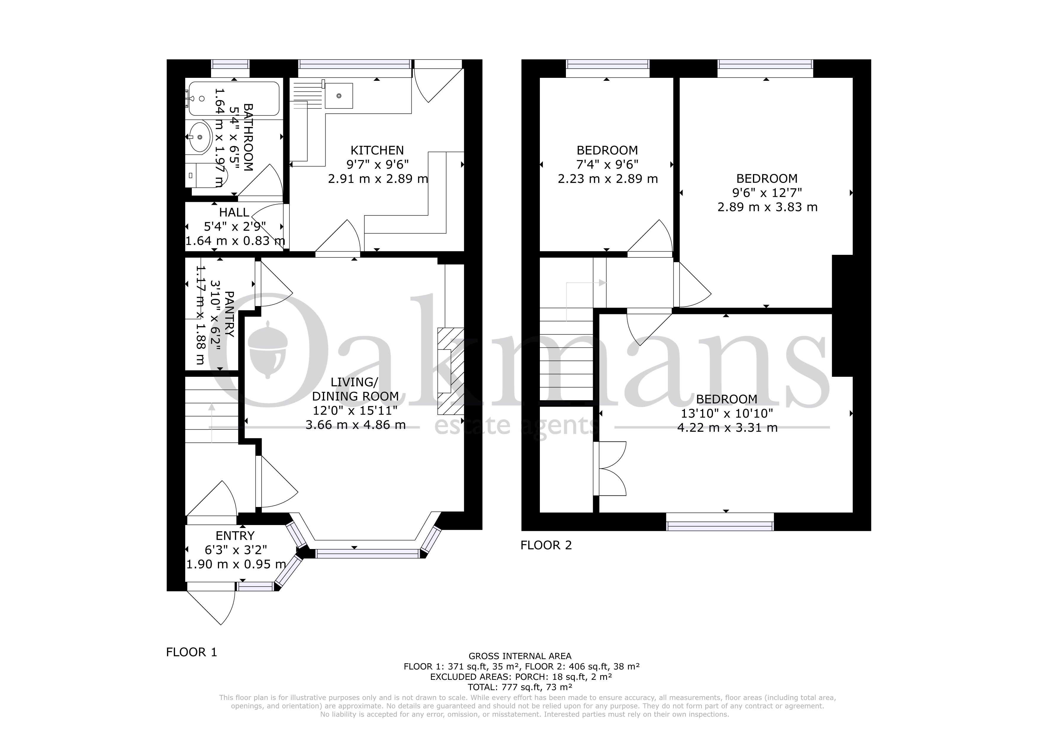 14, INVERNESS ROAD, BIRMINGHAM floorplan