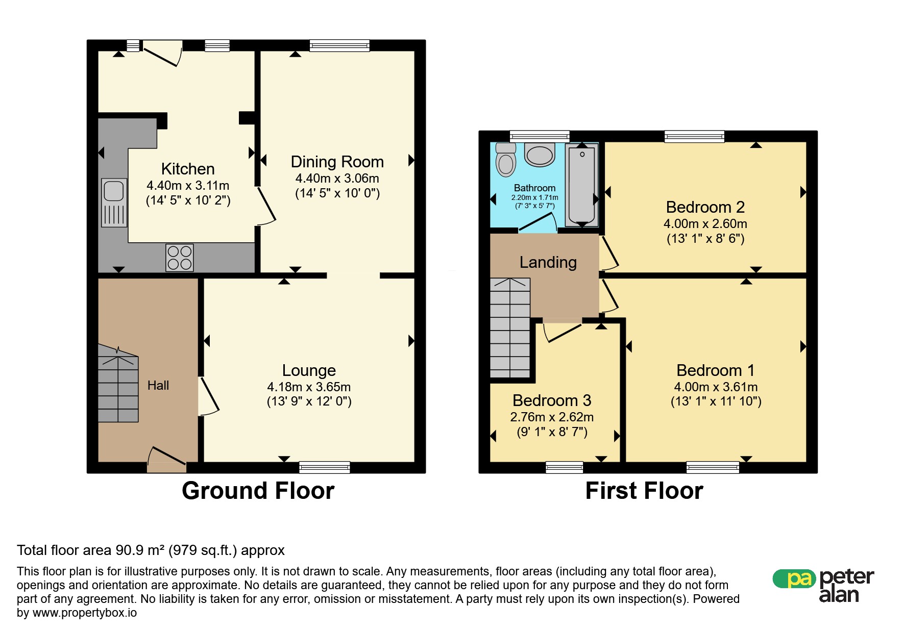 109, Aberporth Road, Cardiff floorplan
