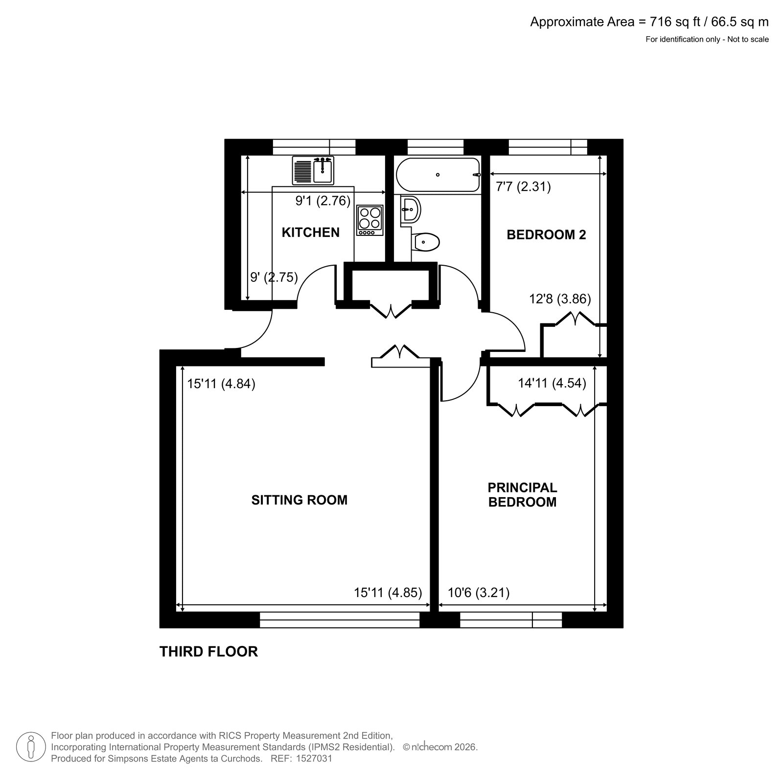 10 Royal Court,, Deer Park Close, Kingston Upon Thames floorplan