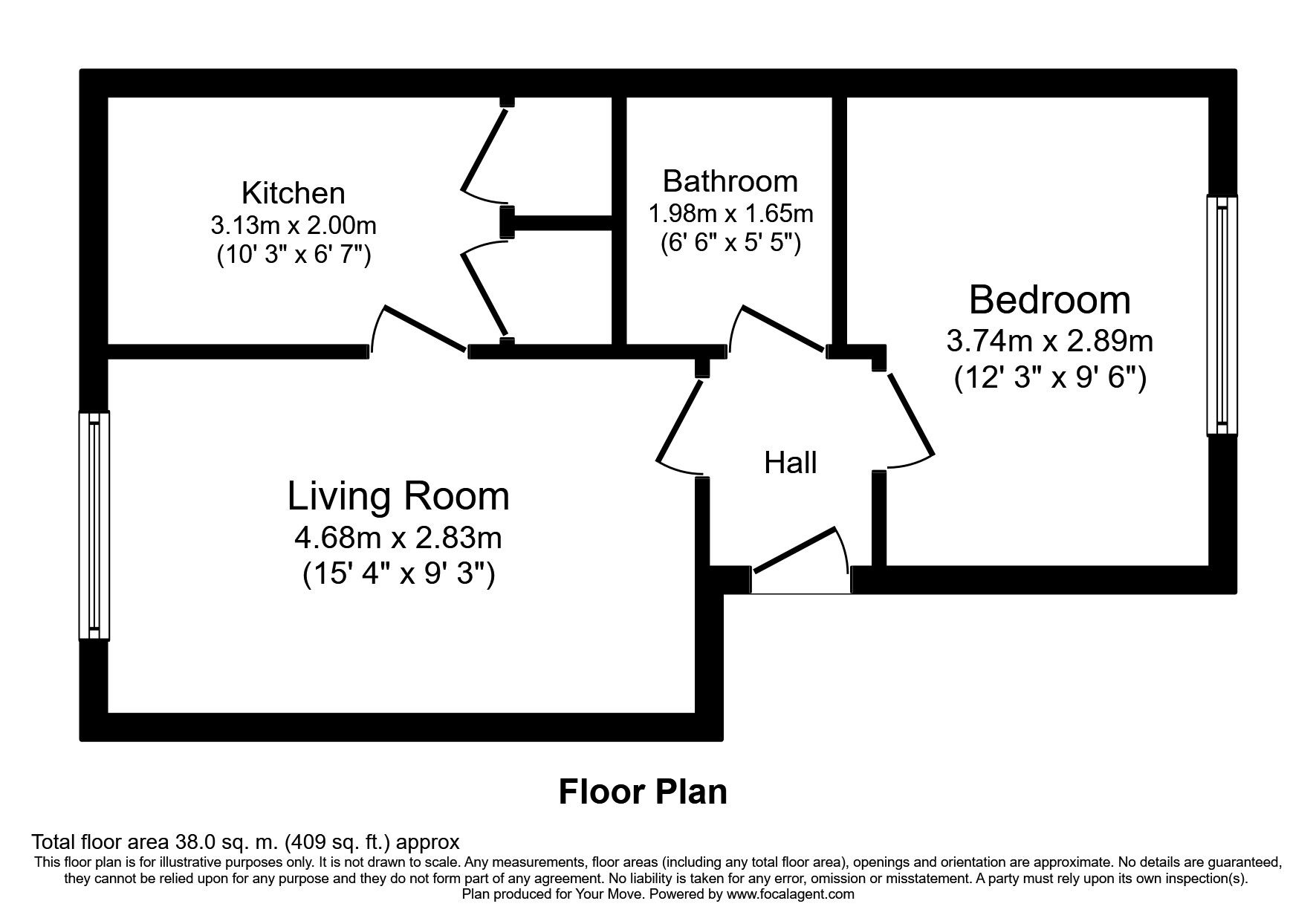 1 Bedrooms Flat to rent in Sunfields Place, London SE3