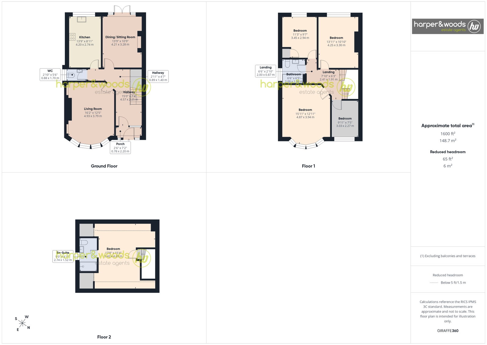 1, Palmerston Road, Wallasey floorplan