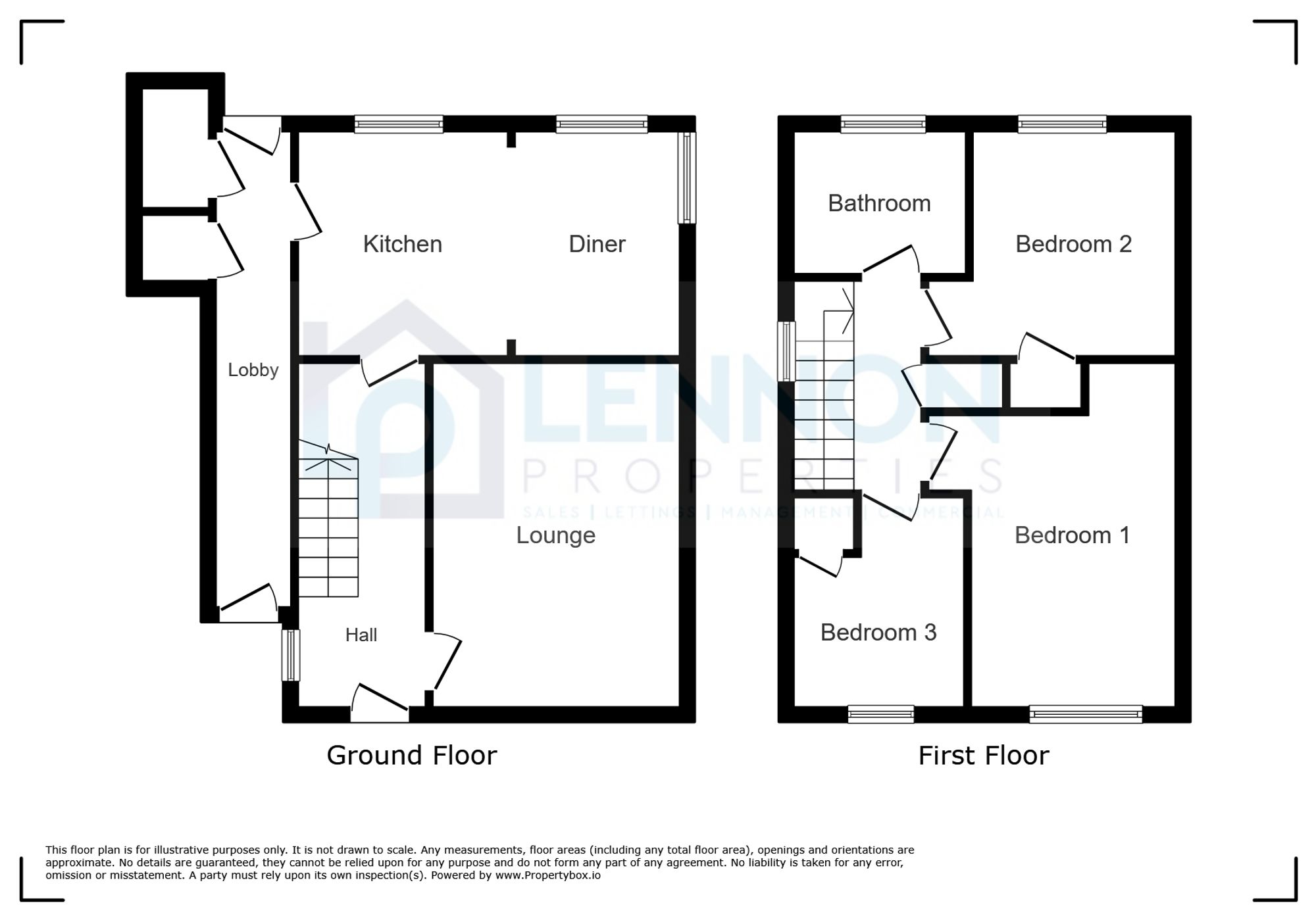 10 West Avenue, Choppington floorplan