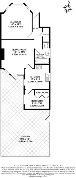 2 Bedrooms Flat to rent in Vincent Gardens, London NW2