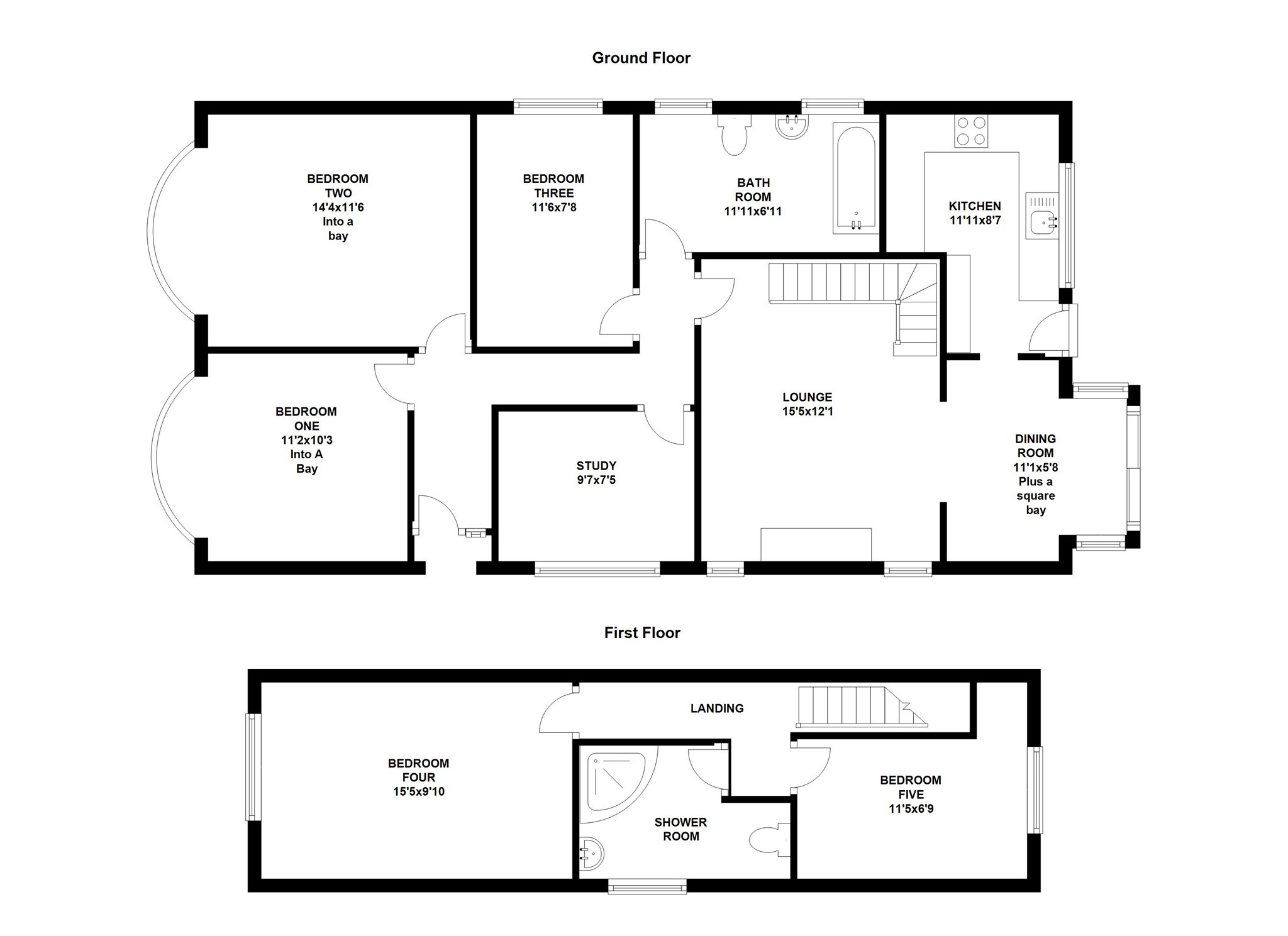 38, Heol Gabriel, Cardiff floorplan