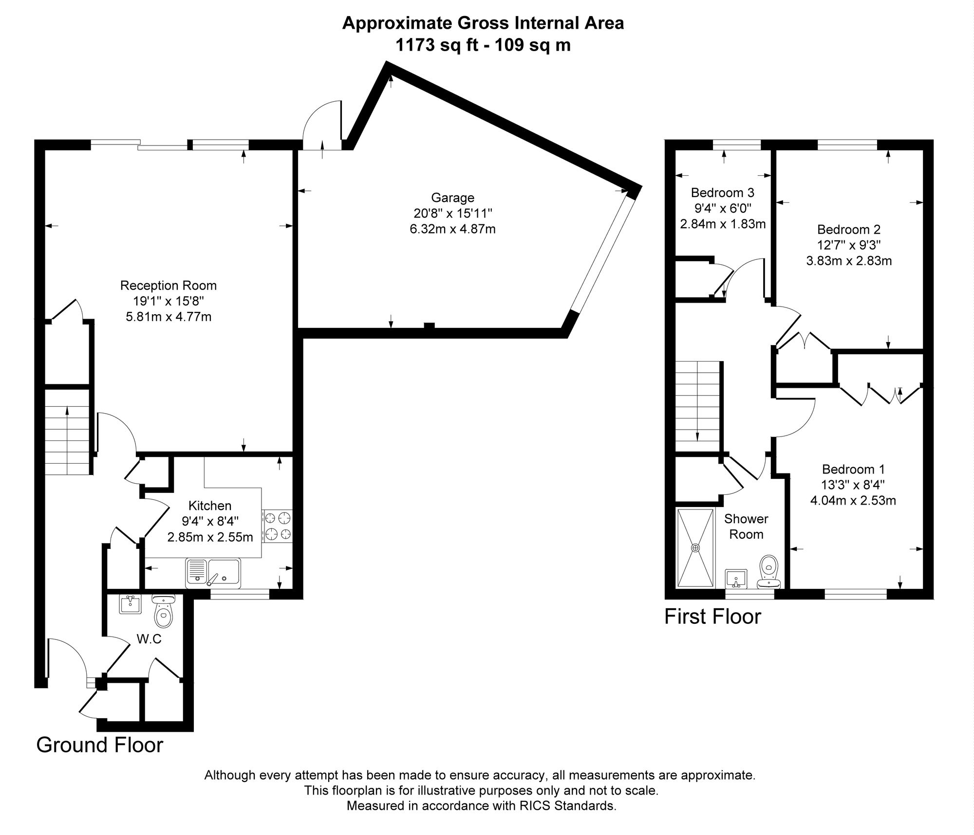 18 Bowens Wood Linton Glade, Croydon floorplan