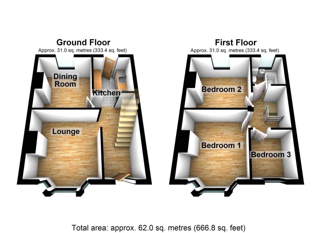 221, Wickham Lane, London floorplan