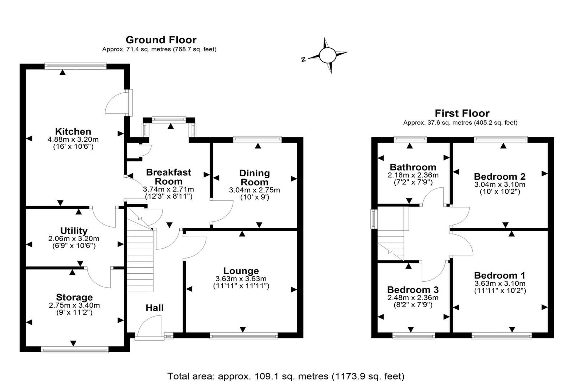 28 Parkfield Drive, Frodsham floorplan