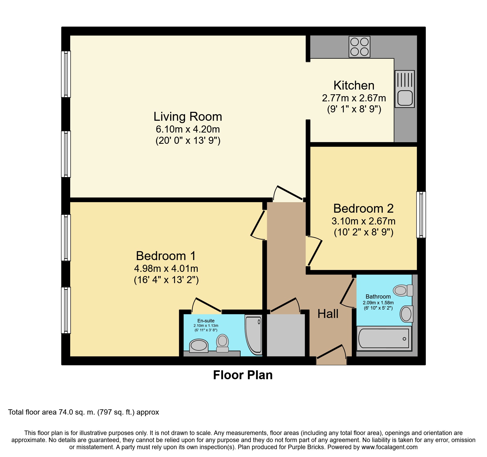 2 Bedrooms Flat for sale in Esparto Way, Dartford DA4