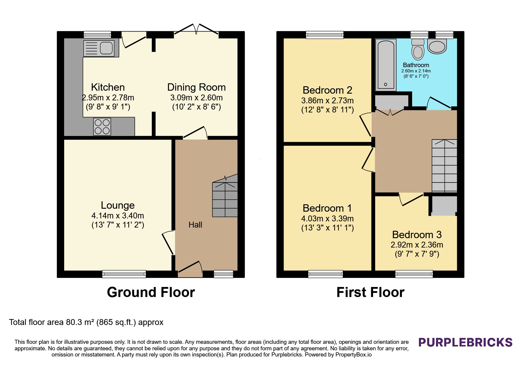 16, Ennerdale Close, Liverpool floorplan