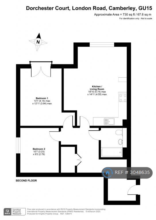 London Road, Camberley floorplan