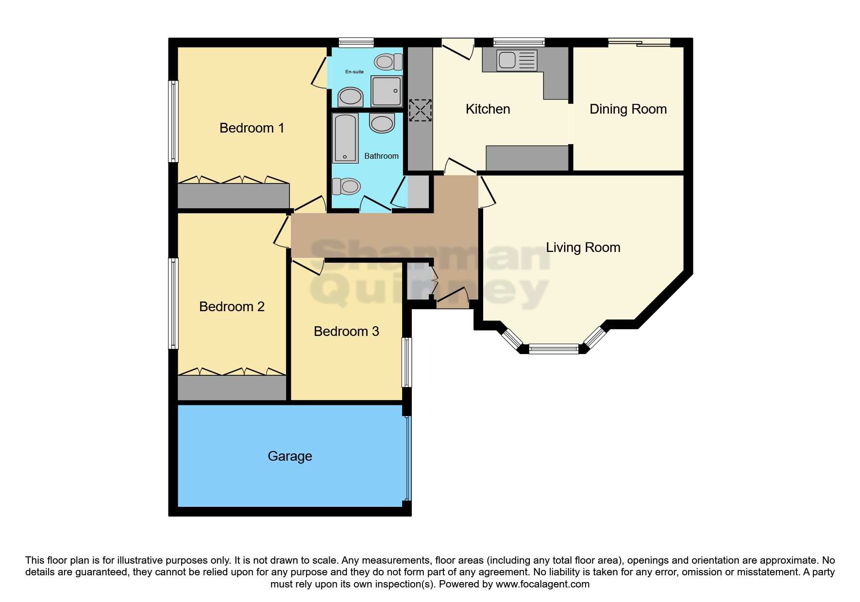 7, Pacific Close, March floorplan