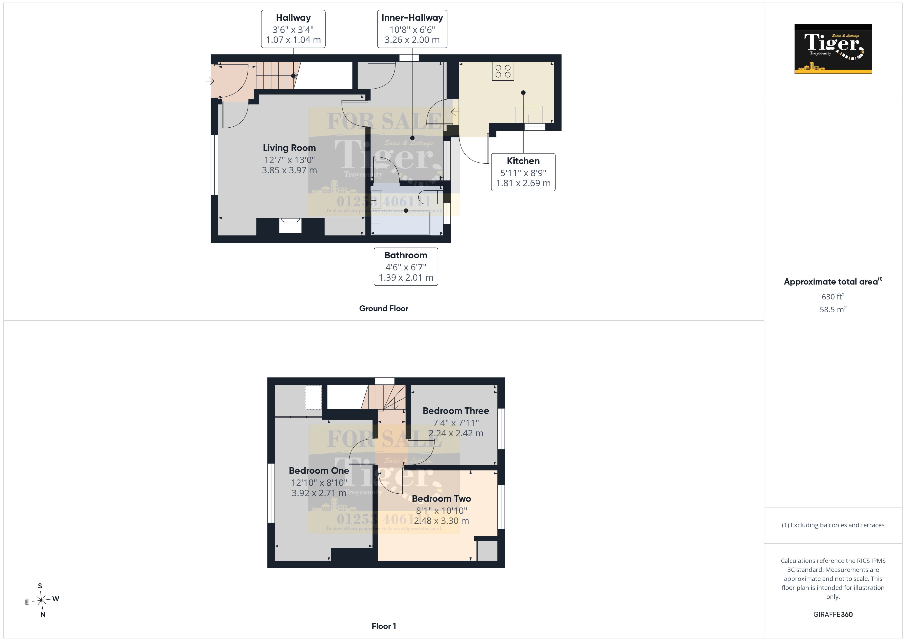 370, Warley Road, Blackpool floorplan