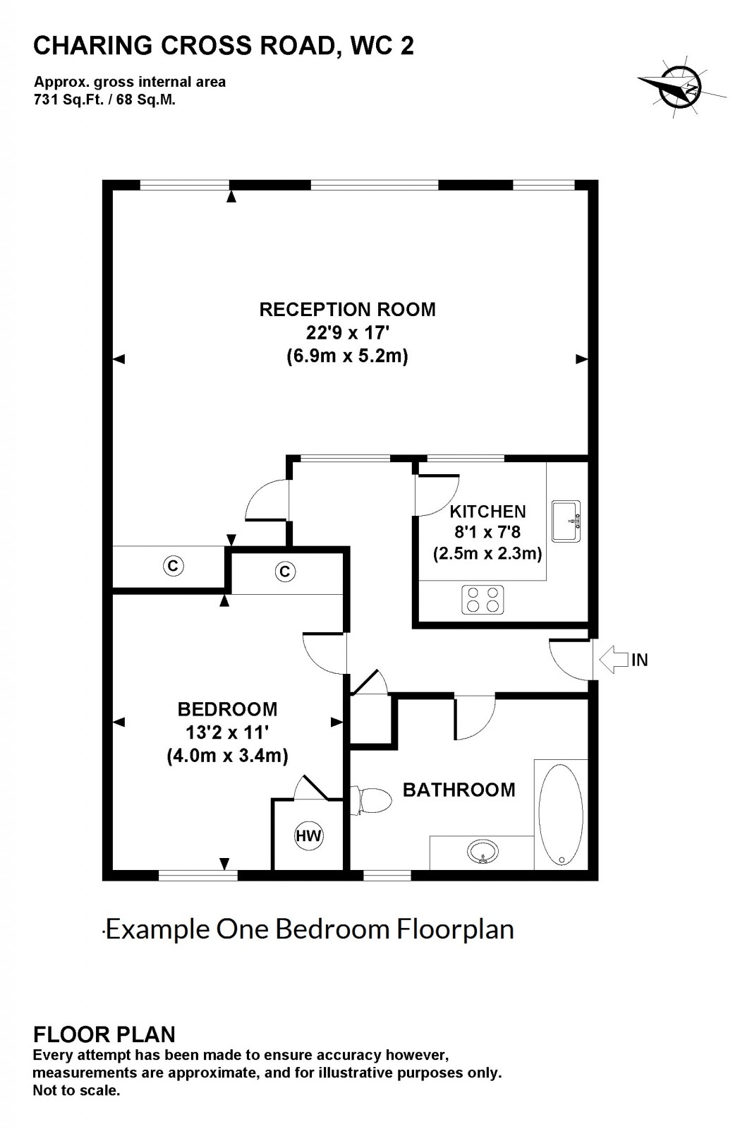 1 Bedrooms Flat to rent in St. Martin's Lane, London WC2N