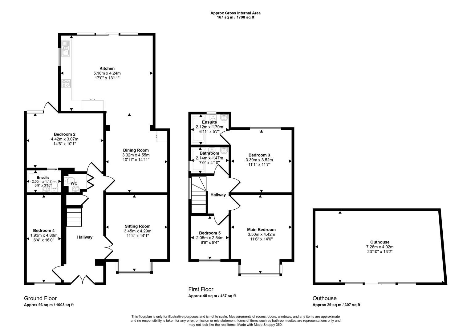 101, Hampermill Lane, Watford floorplan