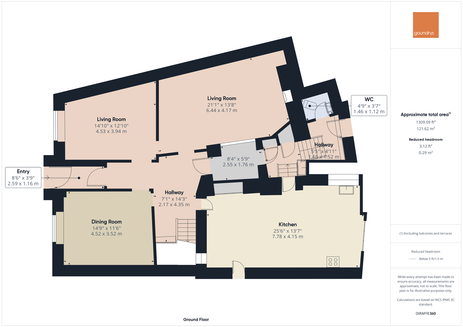 The Porthvean and Pearl Cottage, Churchtown, St. Agnes floorplan
