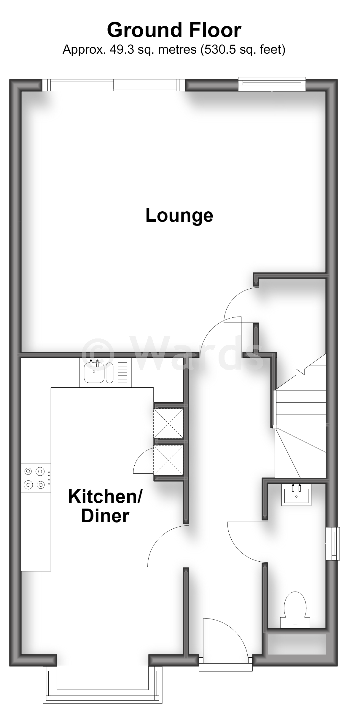 19, Summer Meadow, Deal floorplan
