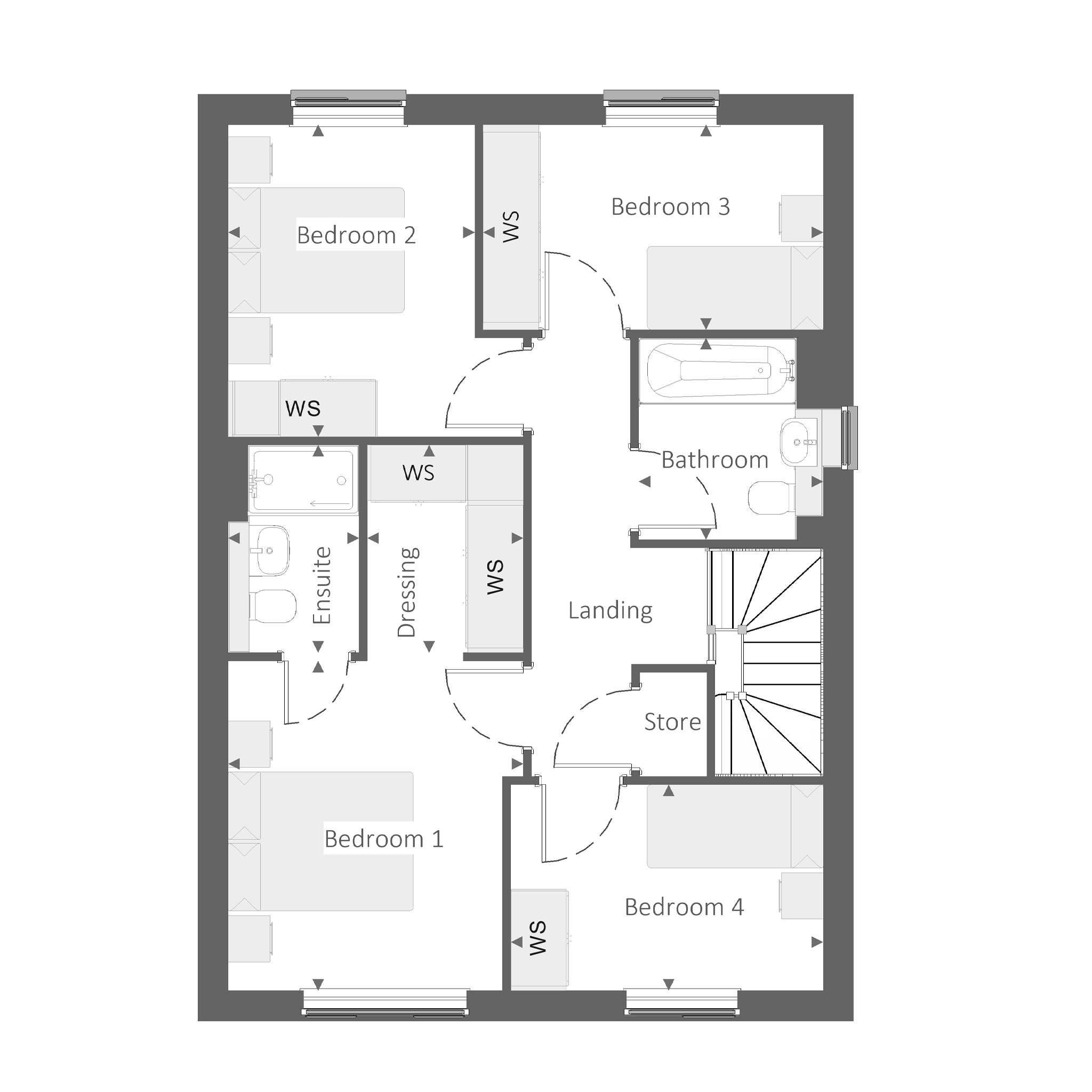 73, Burtonwood Road, Warrington floorplan