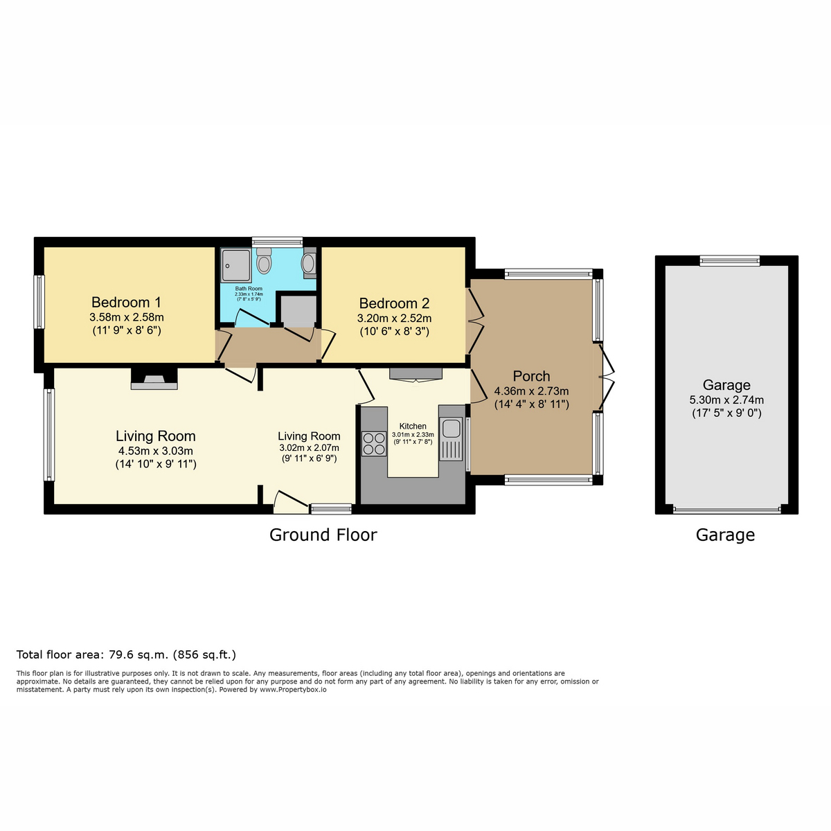 20, Eland Close, Doncaster floorplan