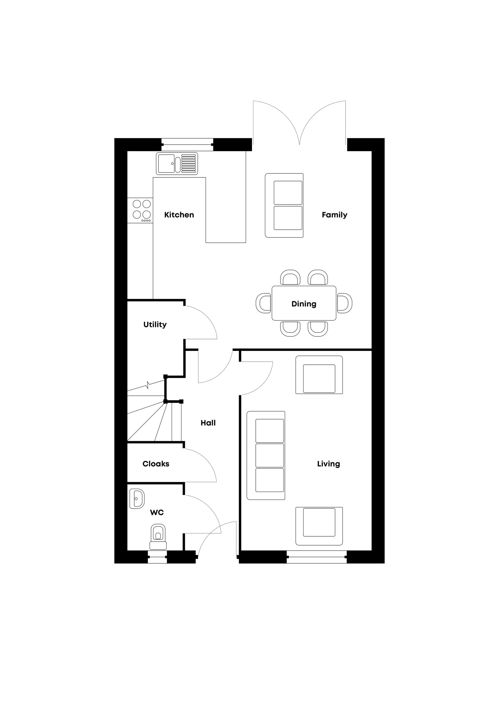 Plot 13, Fieldfare, Welbeck Gardens, Chesterfield floorplan
