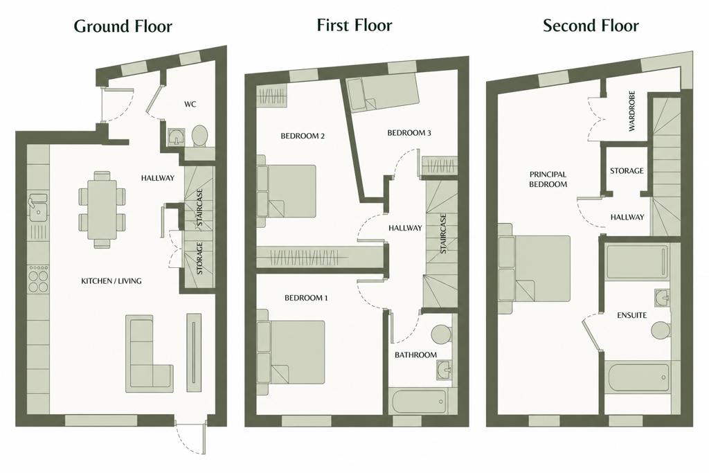 Five, Broseley Grove, Sydenham floorplan
