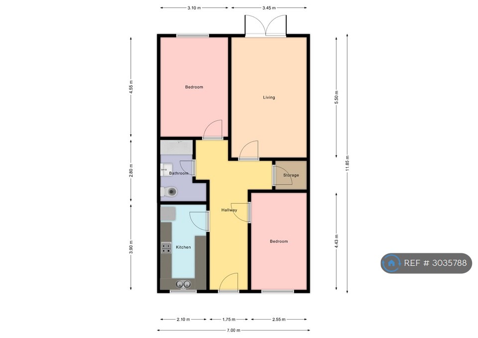 Stoneycroft Close, Lee, London floorplan