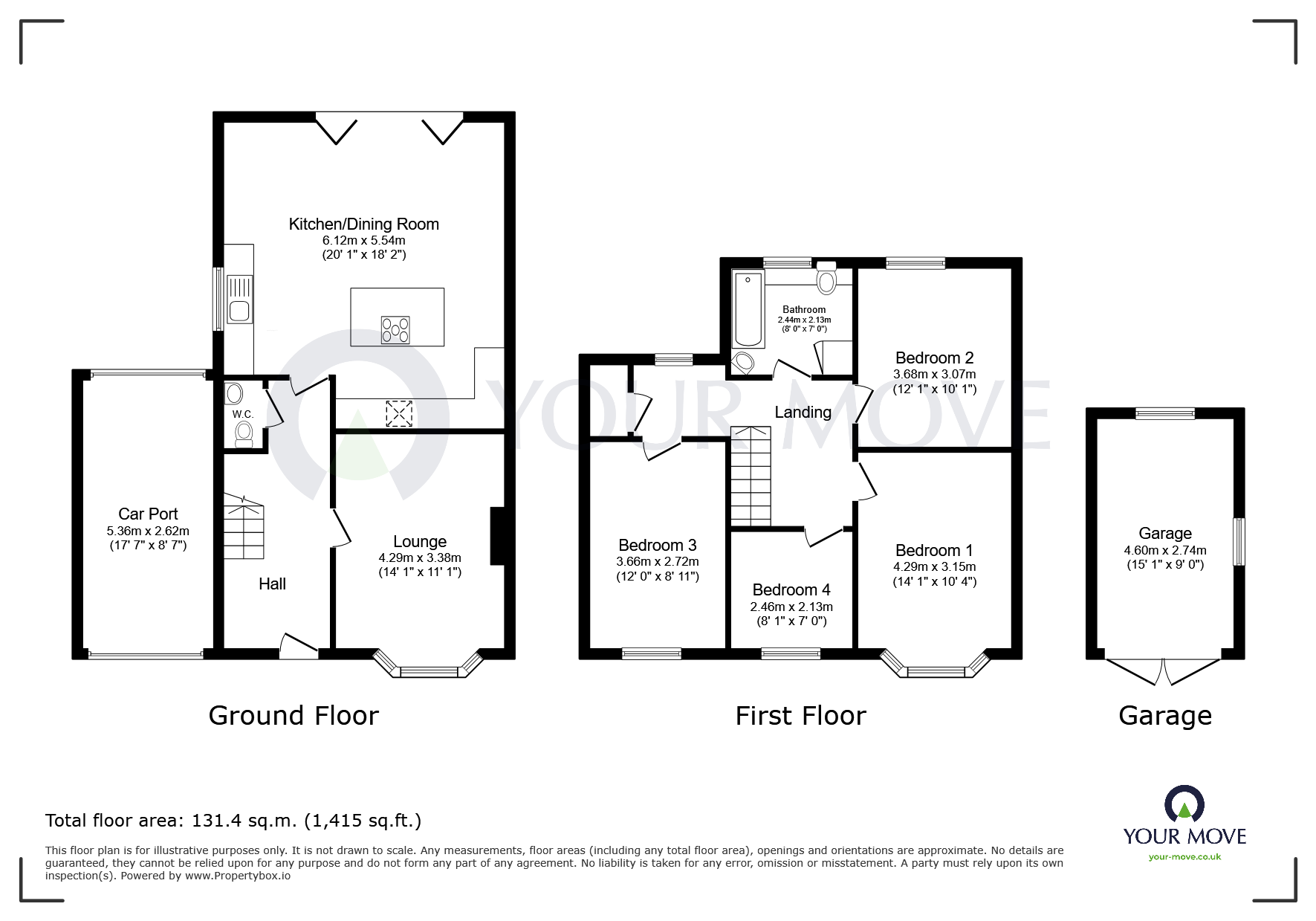 89, Mansfield Road, Nottingham floorplan