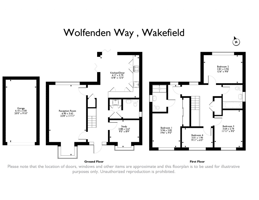 4 Bedrooms Detached house for sale in Bar Lane, Wakefield WF1